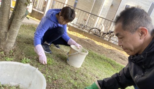 ［外仕事も良いもんだ😃］